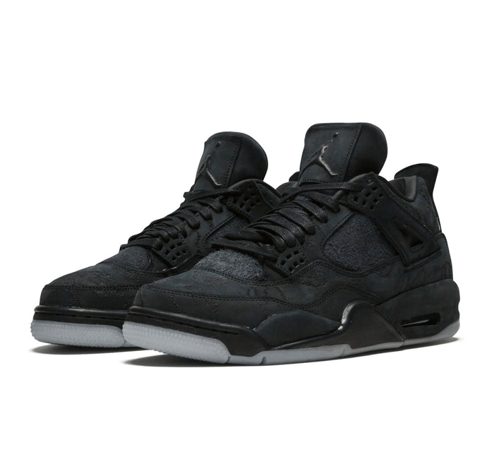 Jordan 4 "Kaws Black"