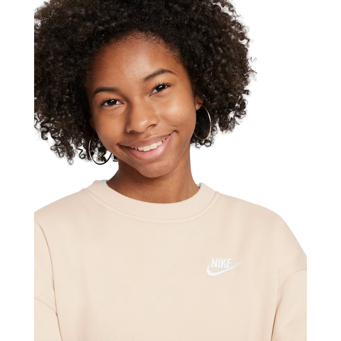 Nike Big Kids’ Sportswear Club Fleece Crewneck Sweatshirt - DX5081-126