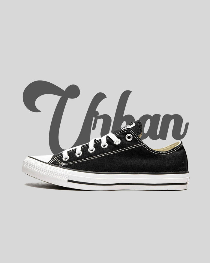 Chuck Taylor All Star Low 'Black' Converse Clásica