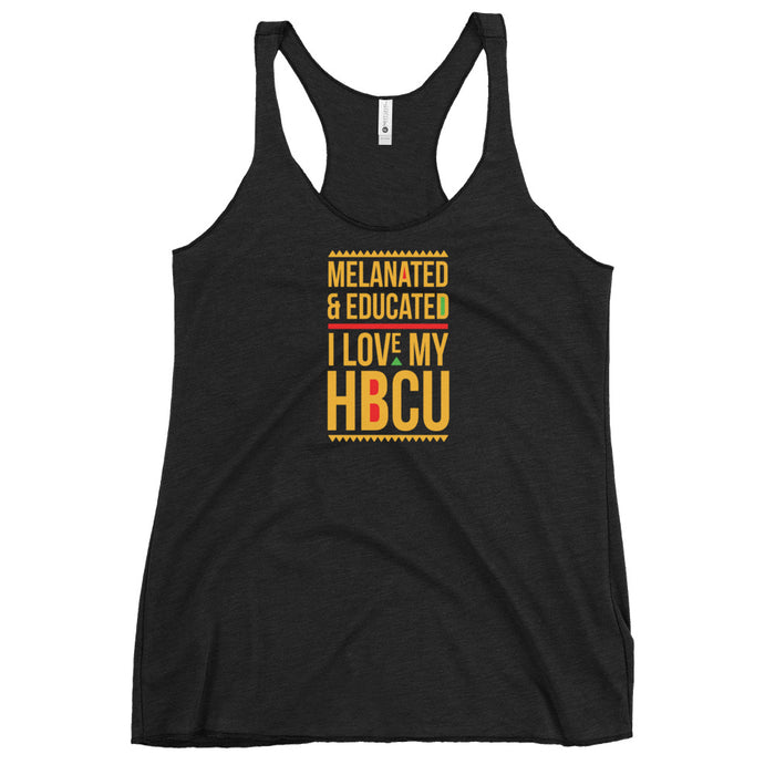 Melanated & Educated - I Love My HBCU Tank