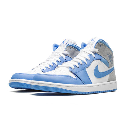 Jordan 1 Mid "University Blue Grey"
