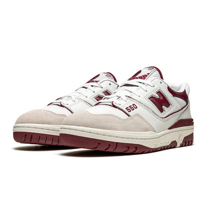 New Balance 550 "Sea Salt Burgundy"