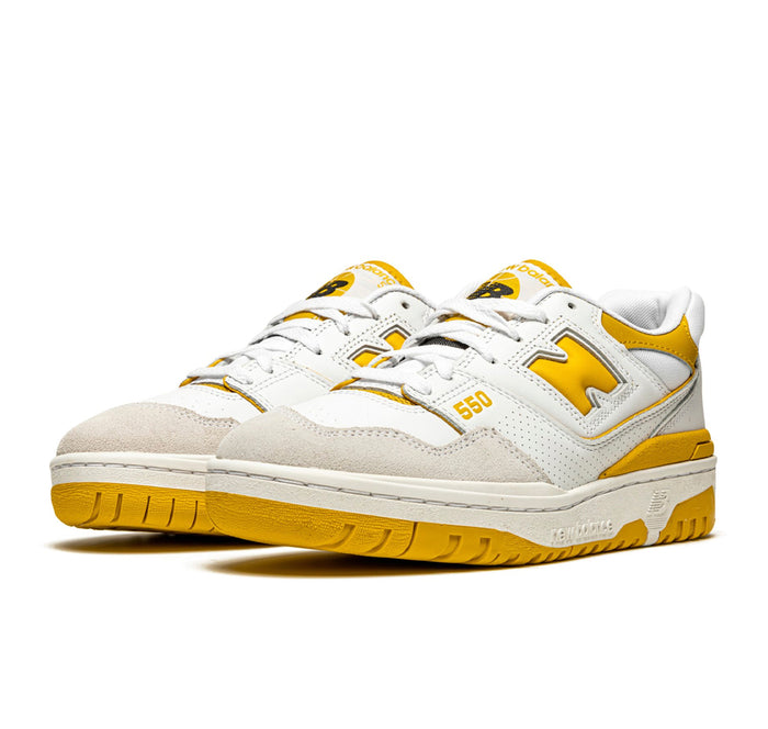 New Balance 550 Sea Salt Varsity Gold