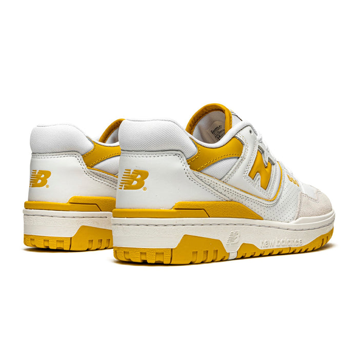 New Balance 550 Sea Salt Varsity Gold