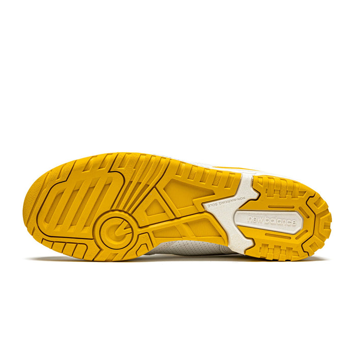 New Balance 550 Sea Salt Varsity Gold