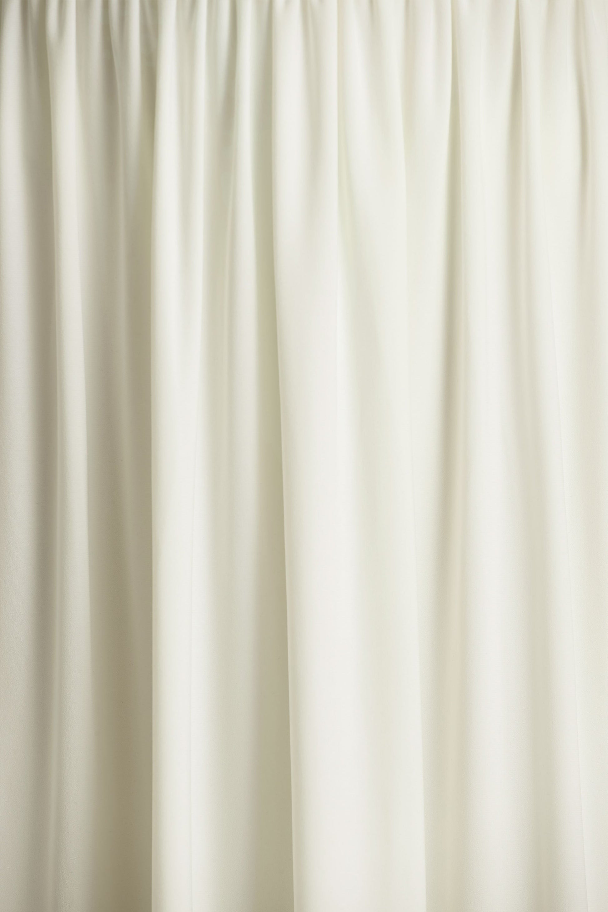 Alexis | Cream Plunge-Neck Midi Dress With Draped And Ruched Detailing
