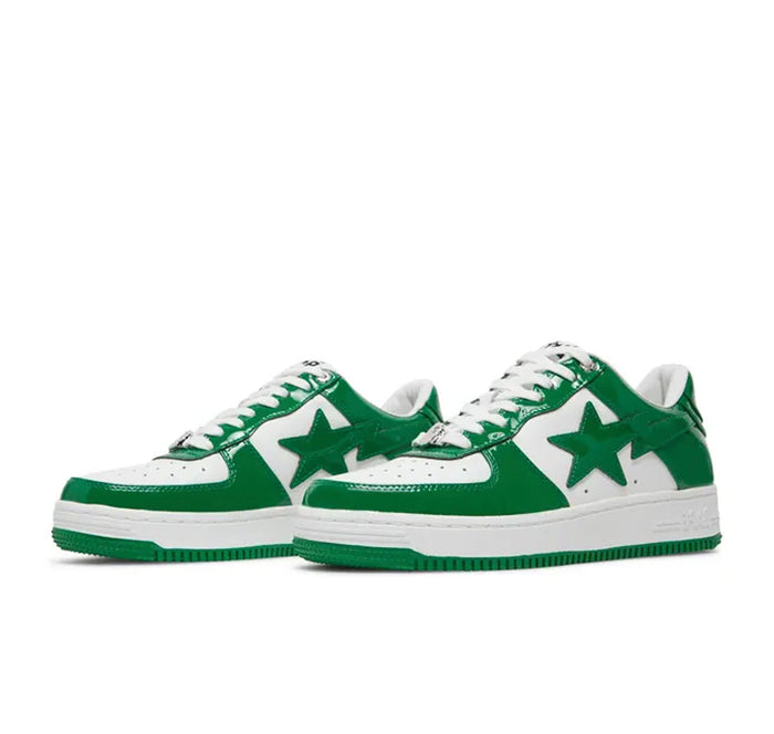 A Bathing Ape Bape Sta Low Green