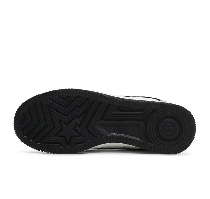 A Bathing Ape Bape Sta Patent Leather "Black White"