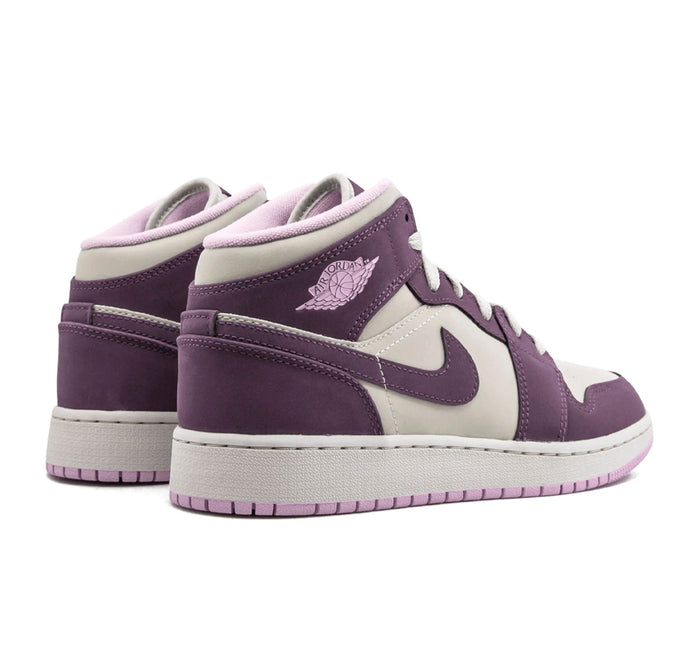 Air Jordan 1 Mid "Pro Purple Desert Sand"