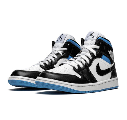 Air Jordan 1 Mid University Black White