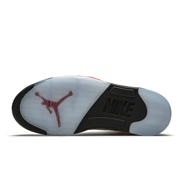 Air Jordan 5 Retro "Fire Red Silver Tongue"