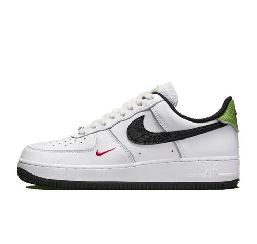 Nike Air Force 1 Low ’07 Just Do It Snakeskin White Black