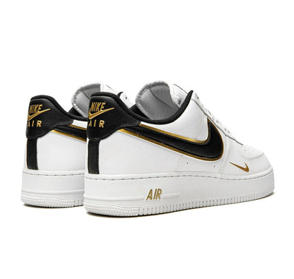 Nike Air Force 1 Low '07 LV8 "Double Swoosh White Metallic Gold"