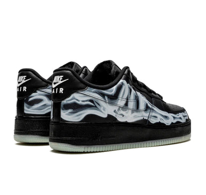 Nike Air Force 1 Low Black Skeleton Halloween