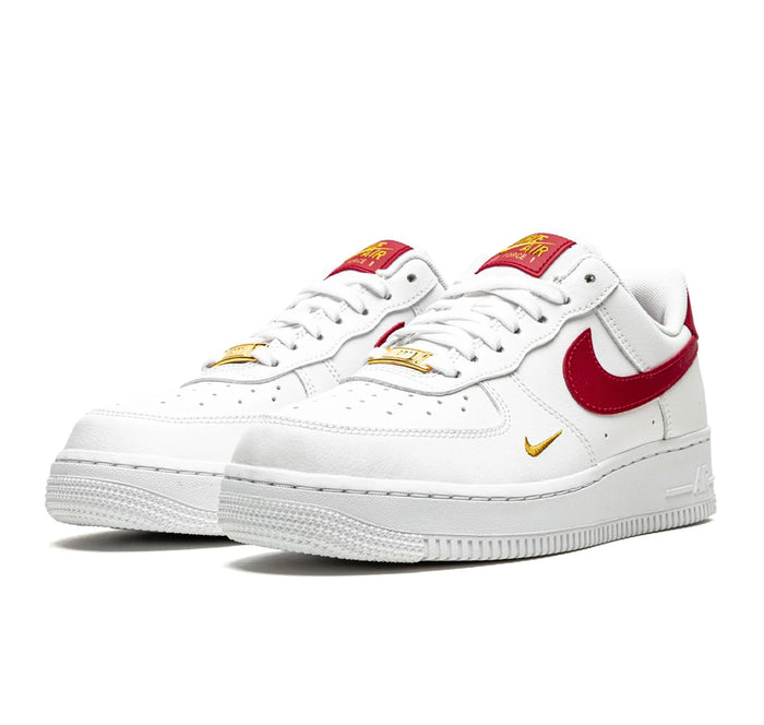 Nike Air Force 1 Low "Essential Gym Red Mini Swoosh"