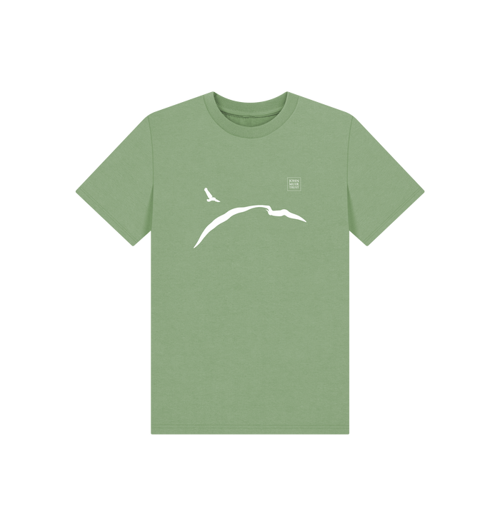 Sage Printed Kids T-Shirt Front