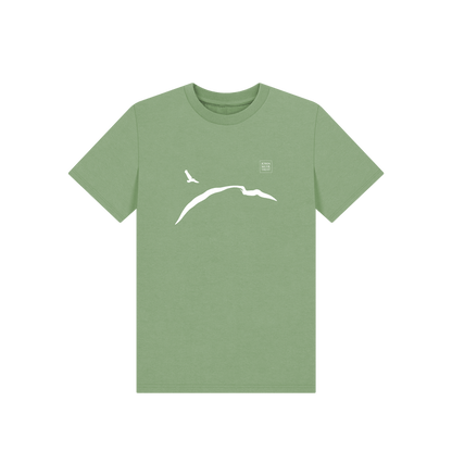 Sage Printed Kids T-Shirt Front