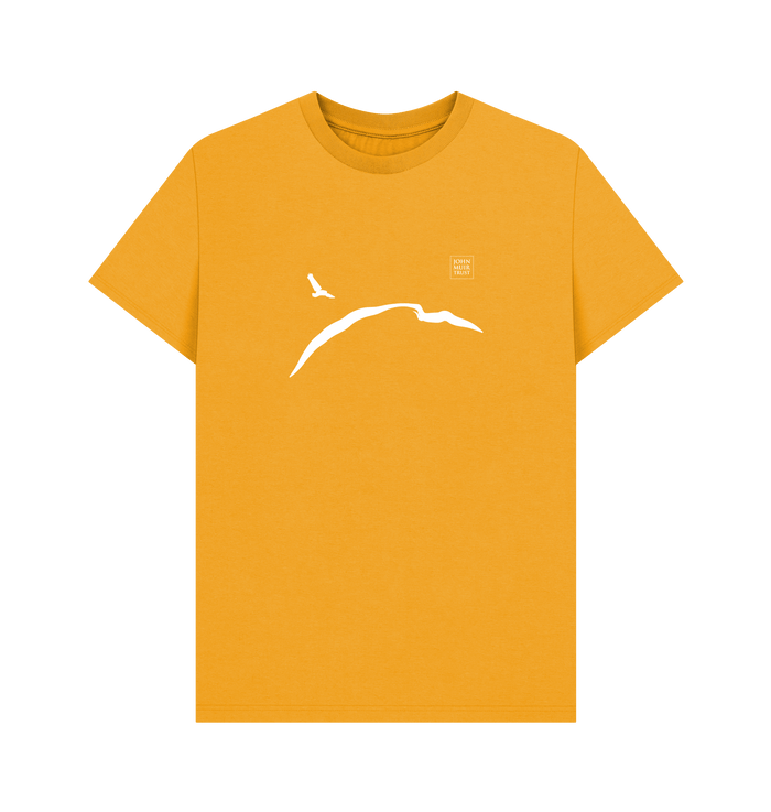 Mustard Printed T-shirt Front