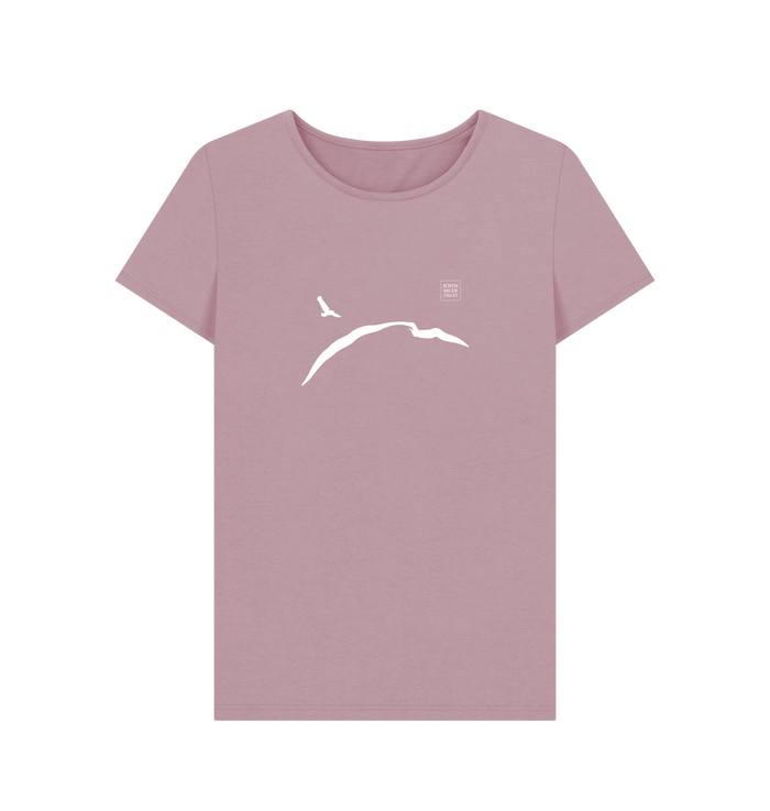 Mauve Printed T-shirt Front