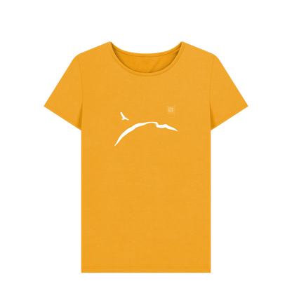 Mustard Printed T-shirt Front