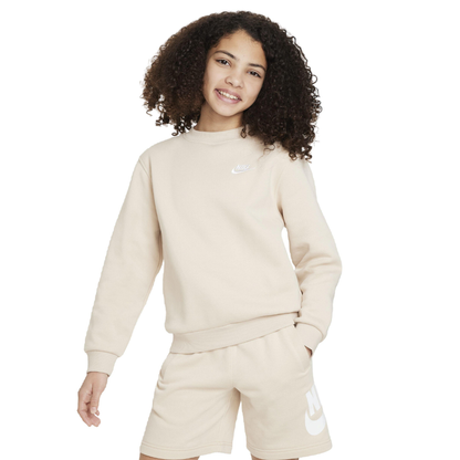 Nike Big Kids’ Sportswear Club Fleece Crewneck Sweatshirt - DX5081-126