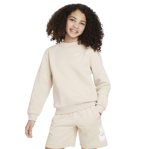 Nike Big Kids’ Sportswear Club Fleece Crewneck Sweatshirt - DX5081-126
