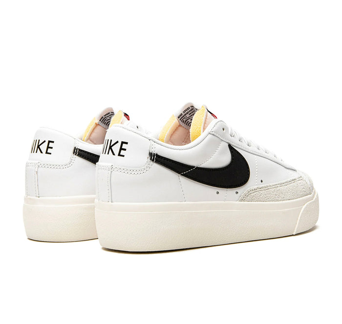 Nike Blazer Low Platform White Black