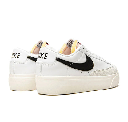 Nike Blazer Low Platform White Black
