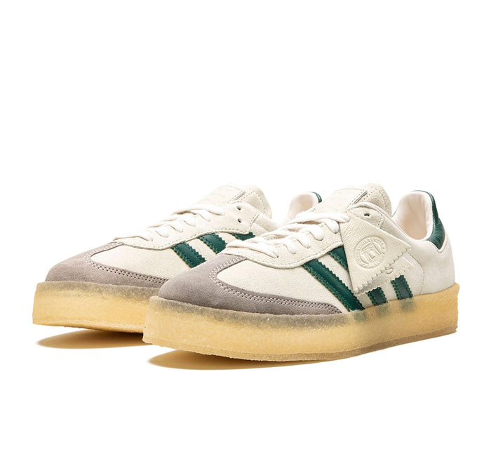 Adidas Clarks 8th Street Samba "by Ronnie Fieg Chalk White Green"