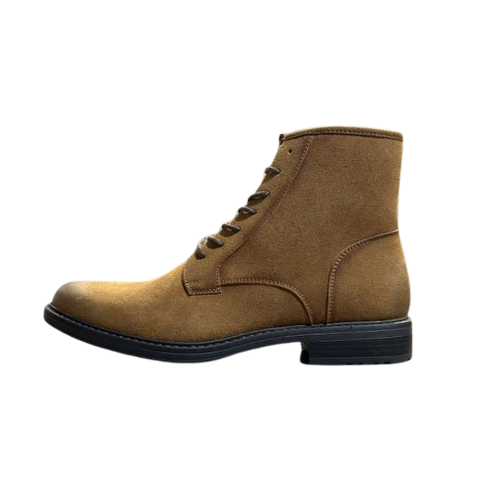 Cliffs Men's Wyatt Lace-Up Ankle Boot – Brown Suede