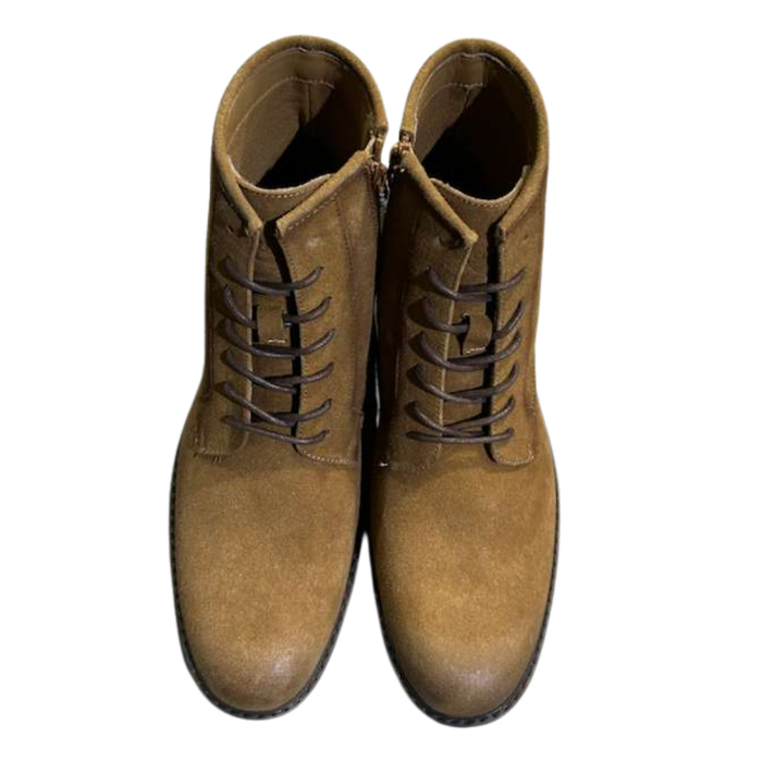 Cliffs Men's Wyatt Lace-Up Ankle Boot – Brown Suede