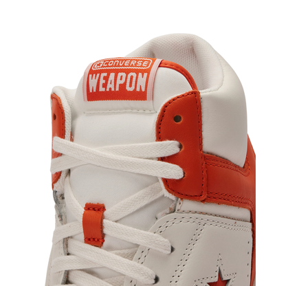 Converse Men’s Weapon Mid Orange Sneakers – A11956C