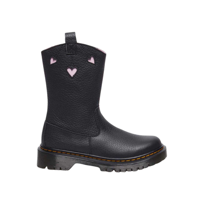 Dr. Martens Little Kids' Heart Nappa Patent Leather Boots – NJ004