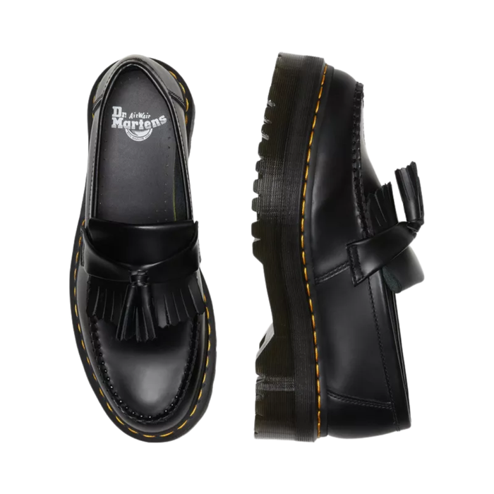 Dr. Martens Women's Adrian Quad Smooth Leather Tassel Loafers – 27989001