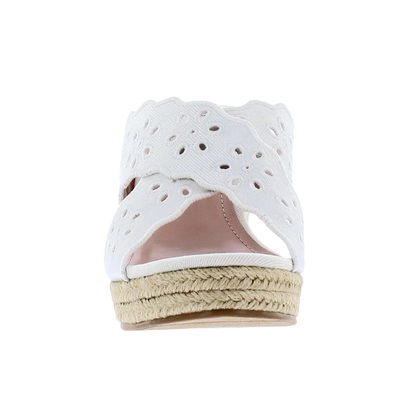 Draper James Emily Women’s Wedge Sandals White Floral 1784180