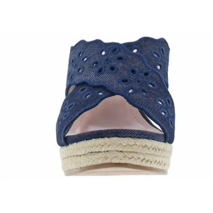 Draper James Emily Women’s Wedge Shoes Navy 1784180