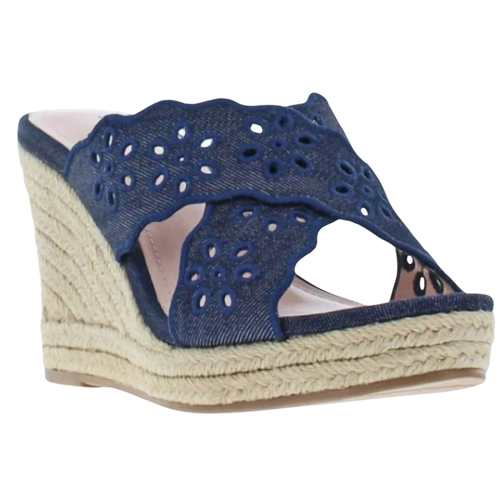 Draper James Emily Women’s Wedge Shoes Navy 1784180
