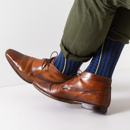 Dress socks Pied de Poule 2-pack