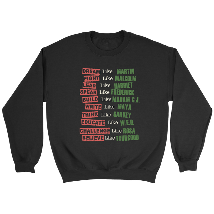 Fight Like Melanin Icons Sweatshirt
