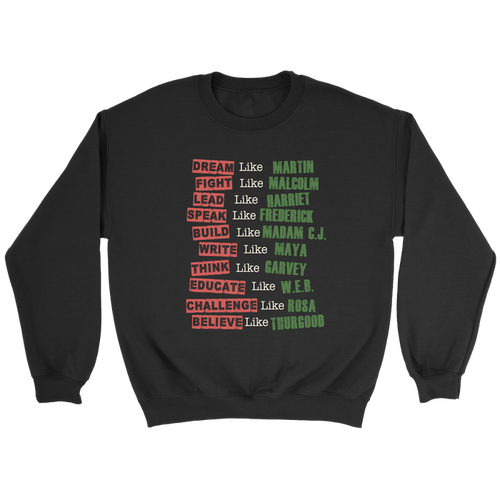 Fight Like Melanin Icons Sweatshirt