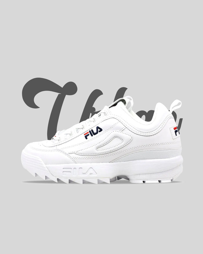 Fila Disruptor 2 Premium White Navy Red