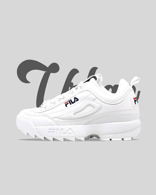 Fila Disruptor 2 Premium White Navy Red