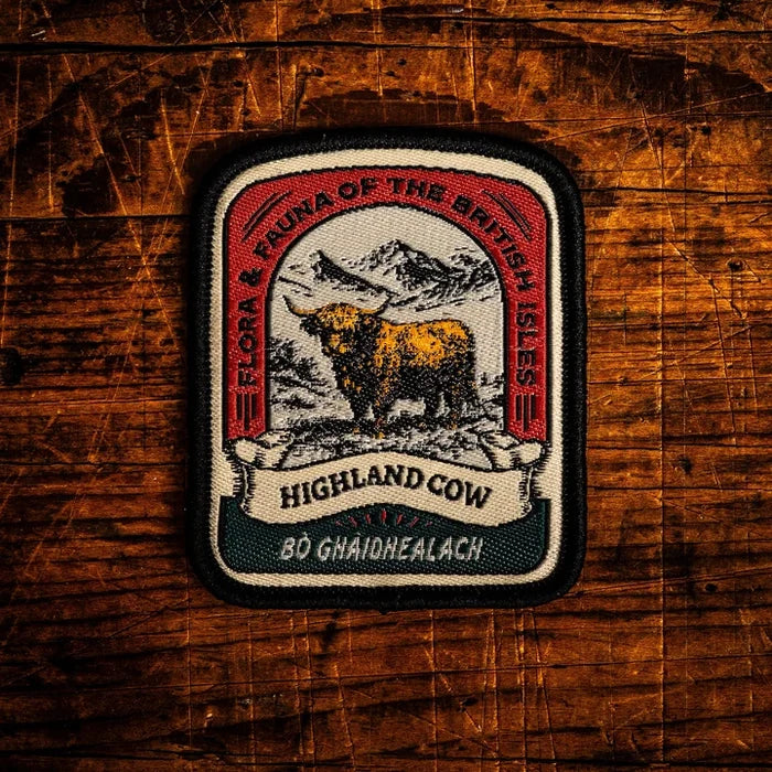 Flora & Fauna Woven Patches