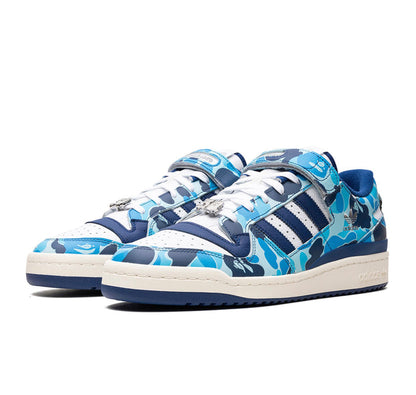 Adidas Forum 84 Low Bape 30th Anniversary Blue Camo