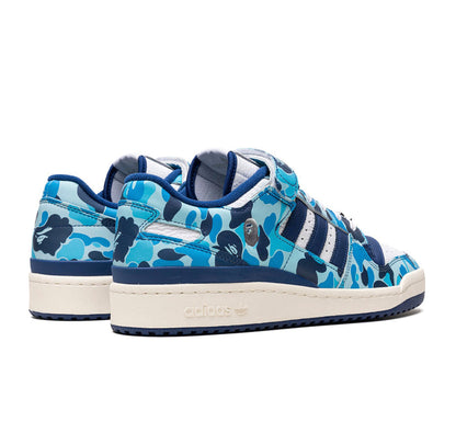 Adidas Forum 84 Low Bape 30th Anniversary Blue Camo