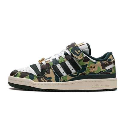 Adidas Forum 84 Low "Bape 30th Anniversary Green Camo"