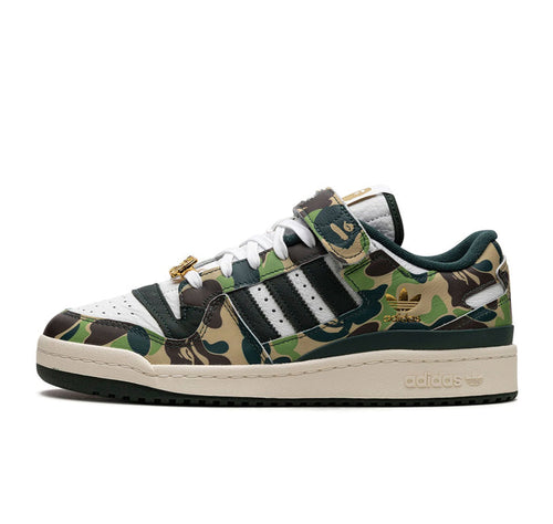 Adidas Forum 84 Low "Bape 30th Anniversary Green Camo"