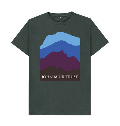 Dark Grey Four Mountains (Blue)