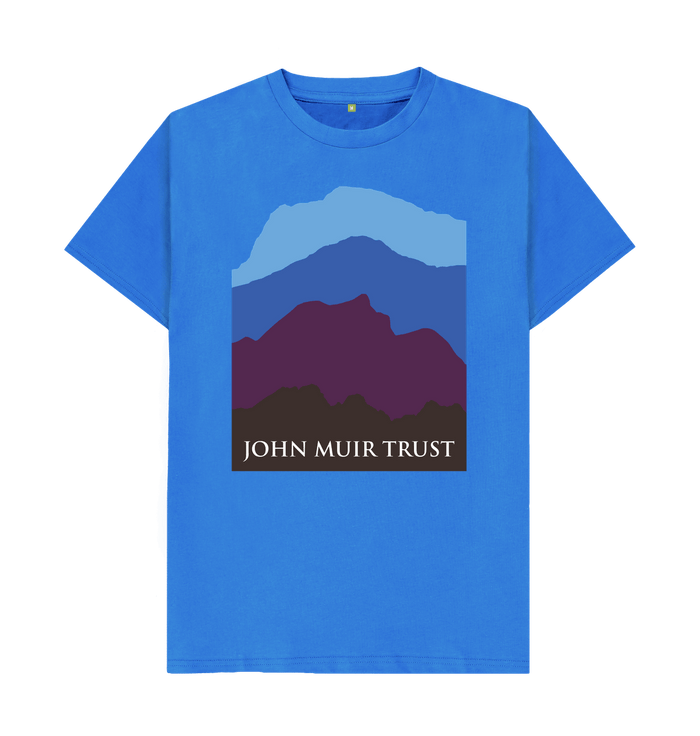 Bright Blue Four Mountains (Blue)