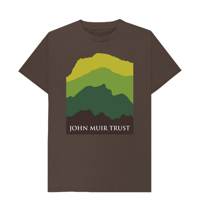 Chocolate Four Mountains Men's T-shirt - Green v2
